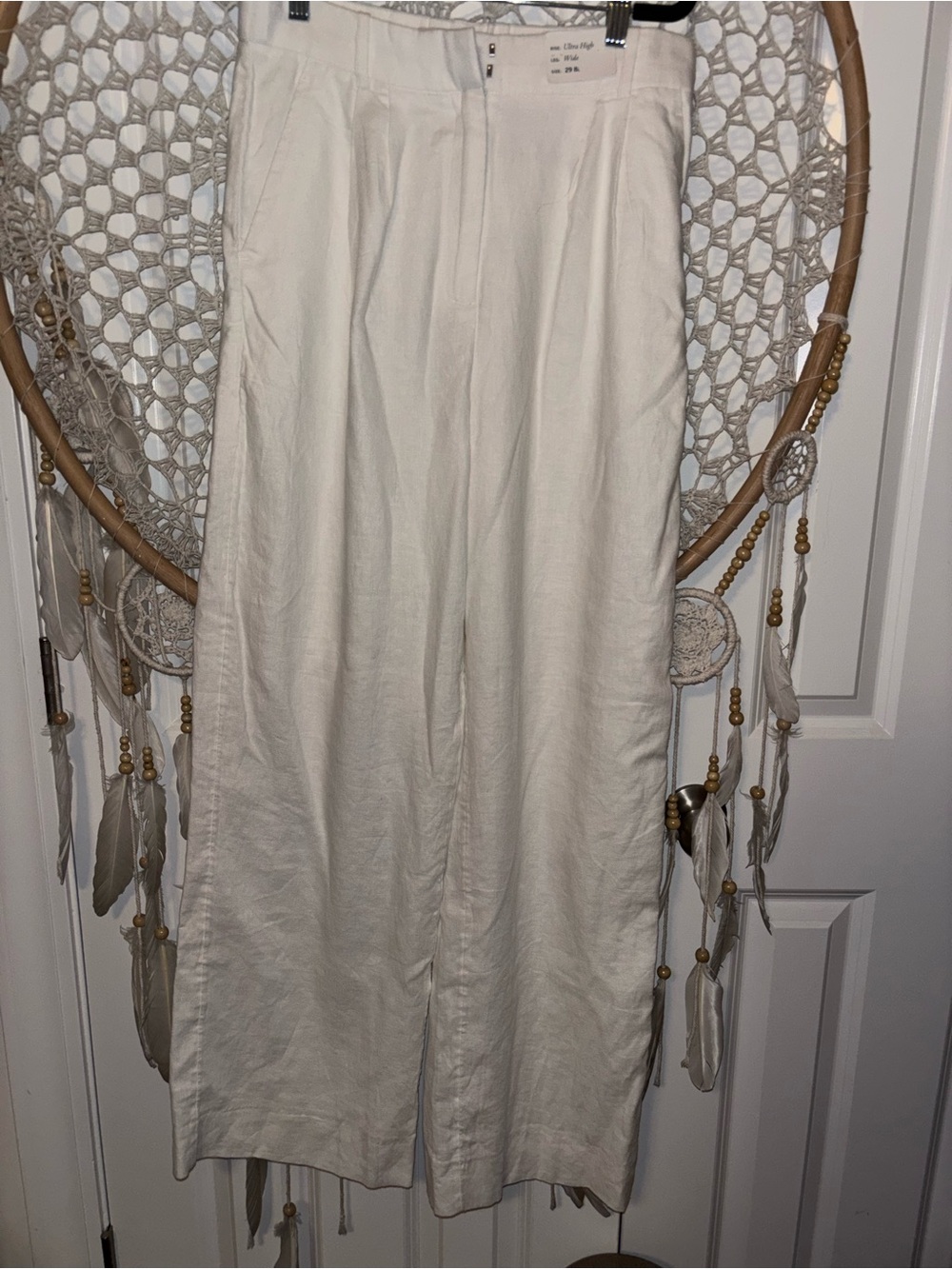 Abercrombie & Fitch Linen double lined pants BNWT Size 29/8L A00360
